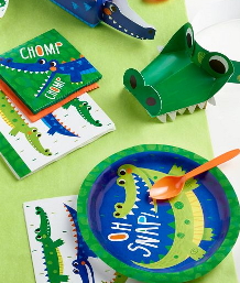 Crocodile Balloons & Alligator Party Supplies | Party Save Smile